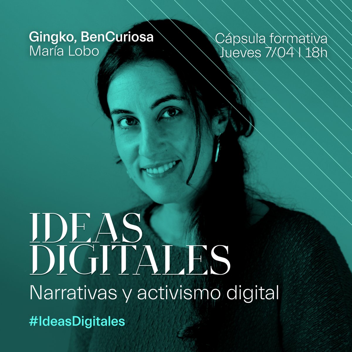 TransitCultura's tweet photo. Por la tarde vamos con las capsulas formativas: 

15.30h ➡ «Habilidades digitales para gestores culturales» Con Núria Alonso, Colectic 
18h ➡ Cápsula formativa «Narrativas y activismo digital» Con María Lobo, Gingko /Ben Curiosa

#IdeasDigitales https://t.co/ZMrhIaKgOO