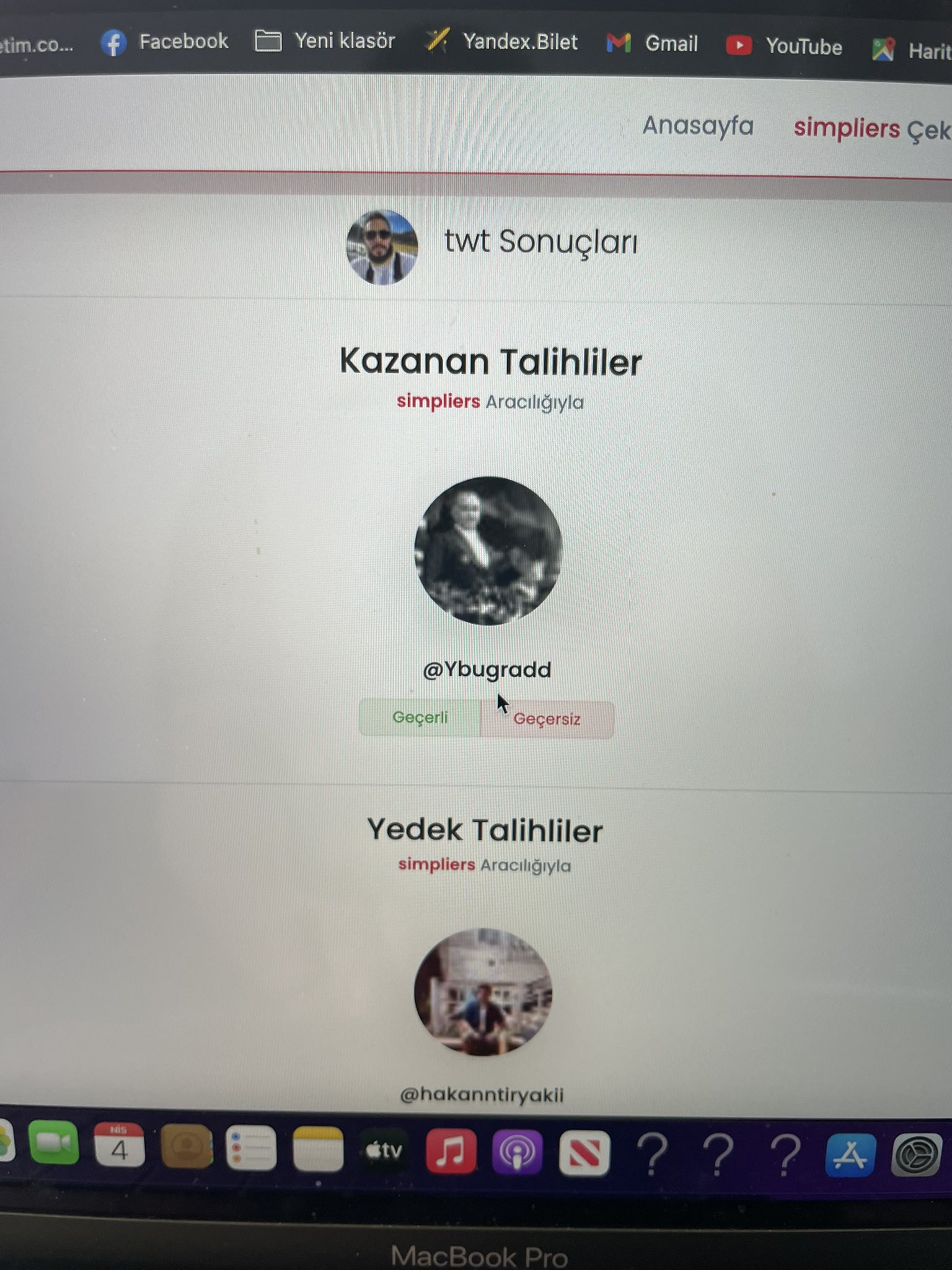 Dünün Kazananı @Ybugradd Tebrikler Aşk Parfümü Yada Ücretini alabilir. https://t.co/DxD2dne3KY