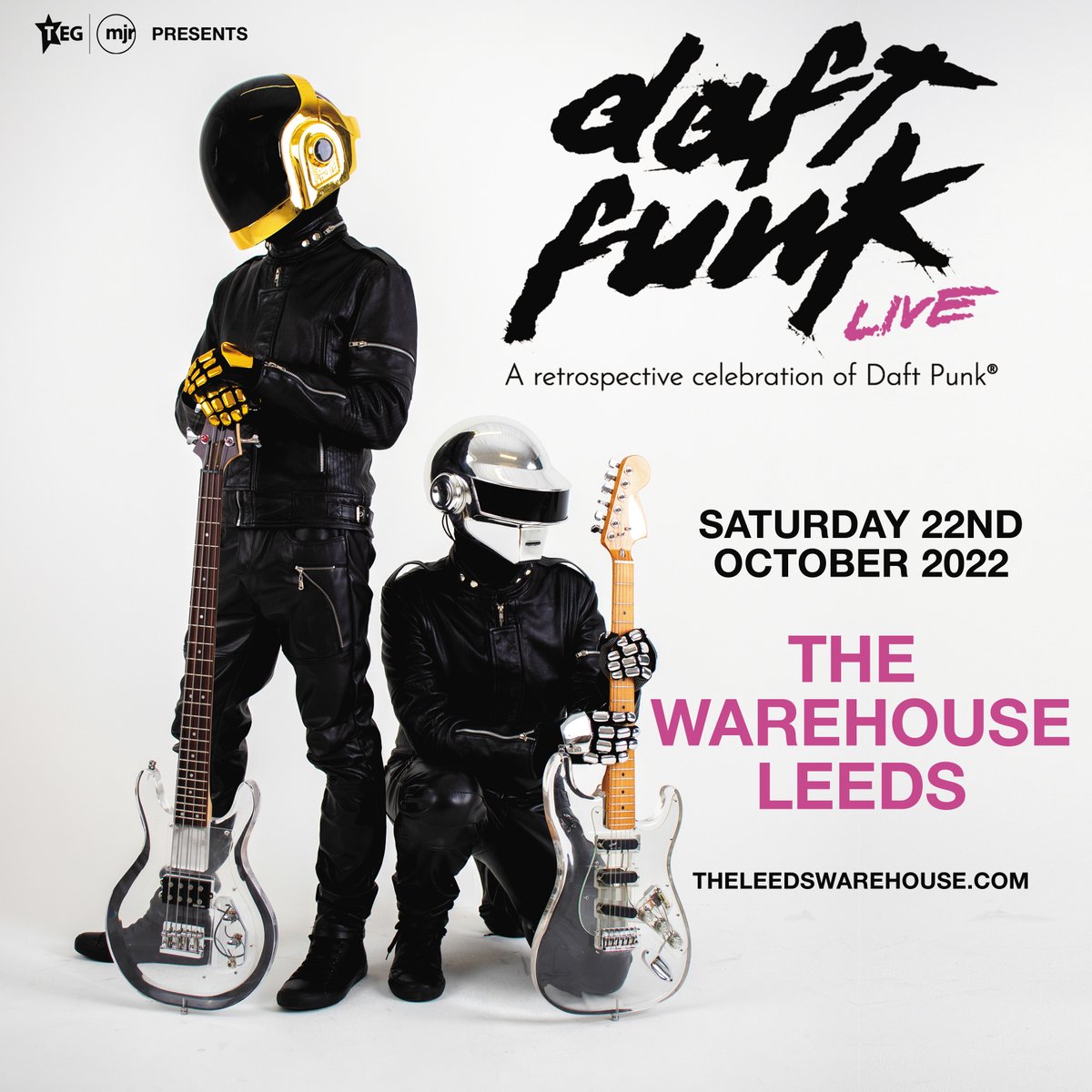 JUST ANNOUNCED | Daft Funk | 22/10/22 Tickets on sale 10am 31/03/22 via : bit.ly/31lNBwu Dedicated to recreating the sounds and atmosphere of a @daftfunktweet ‘LIVE’ experience, you do not want to miss out Daft Funk 🎸