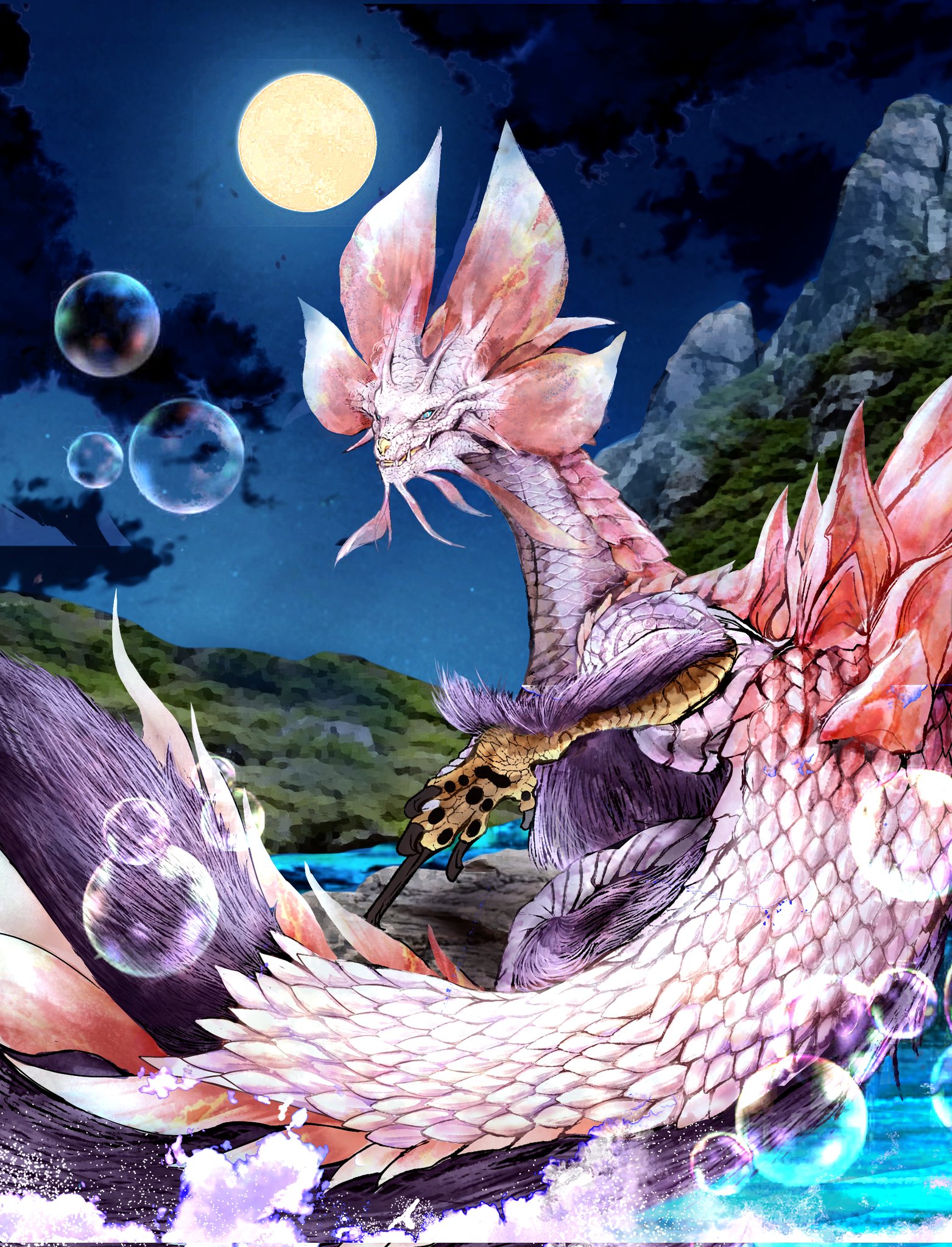 Noライス タマミツネ完成しました がんばって描いたので伸びてほしいです 拡散お願いします あとpixivにも載せていますので良ければ見ていってください イラスト好きさんと繋がりたい 絵描きさんと繋がりたい モンハンライズ モンスターハンターライズ