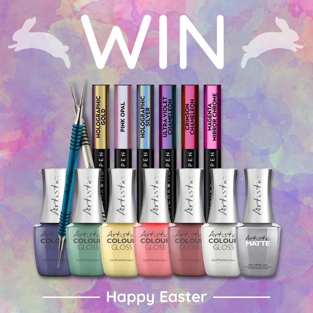 Louella_Belle's tweet photo. We have an egg-citing nail art competition where you could be in with the chance to win
π₯ The Artistic Spring collection
π₯ Artistic matte top coat
π₯ All 6 chrome pens
π₯ Stylus marbling tool kit
To enter tag us in your Easter themed mani's using the hashtag #loueaster https://t.co/h4sRujzvUE