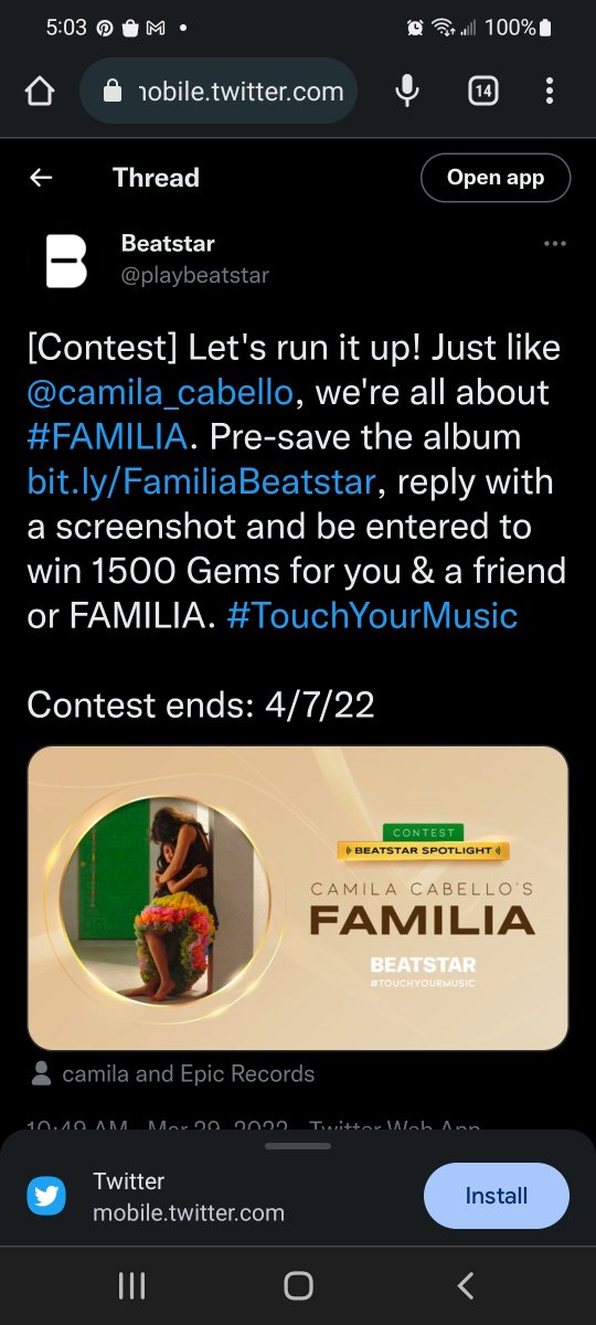 Sweet_pea00's tweet photo. @playbeatstar @Camila_Cabello @Epic_Records https://t.co/hyyNj9PIkG