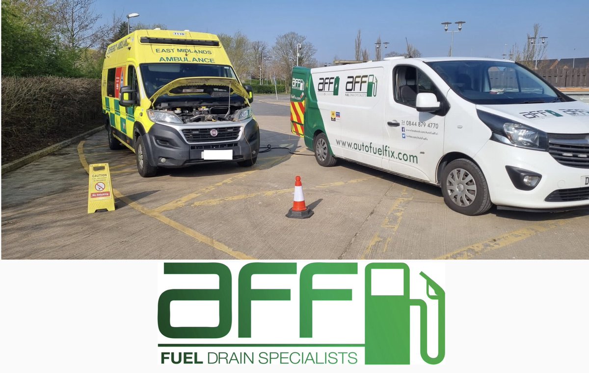 We are pleased to be able to help the NHS ambulance service to continue to run smoothly ⛽️
.
#autofuelfix #nhs #ambulance #misfuel #misfuelling #misfuelled #misfueled #fueldrain #happytohelp