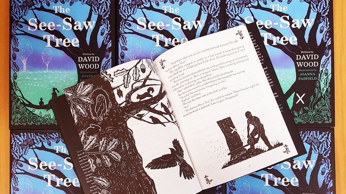 TheStoryMuseum's tweet photo. Join us on Fri 22 April to hear David Wood and print-maker and illustrator Joanna Padfield discuss 'The See Saw Tree' - the story of a might oak tree, the animals who call it home and the battle to save it. Perfect for ages 7+ https://t.co/YzJd3d2U5Q @SeeSawTreeBook https://t.co/JjsqXLkvuX