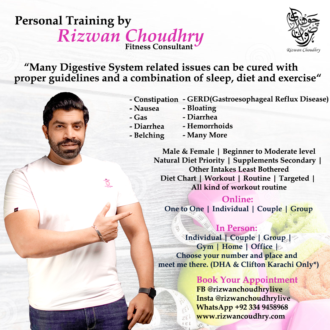 rizchoudhrylive's tweet photo. "Many Digestive System related issues can be cured with proper guidelines and a combination of sleep, diet and exercise"
#health #digestivehealth #diet #exercise #rest #workout #routine #dietplan #book #appointment #lifecoach #personaltrainer #fitness #consultant #rizchoudhrylive https://t.co/bgAWfdlWIf