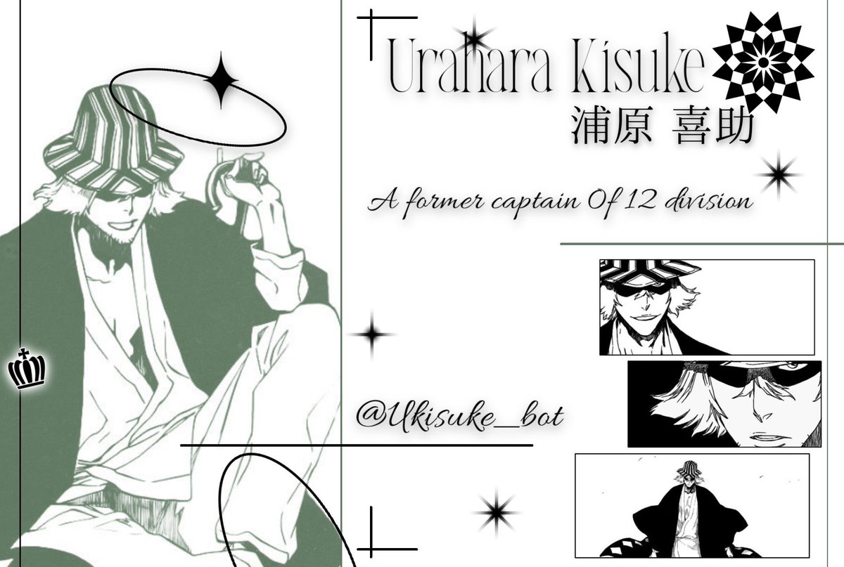 Urahara Kisuke tweet media