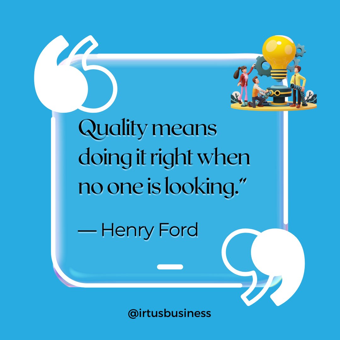 Do customer service right, every time. Especially when you think no one is looking.

The QUALITY of work done by you, your business, and employees at large would be judged by your customers, not You.

In April, prioritize good feedback, as it'll reduce your marketing spend.
