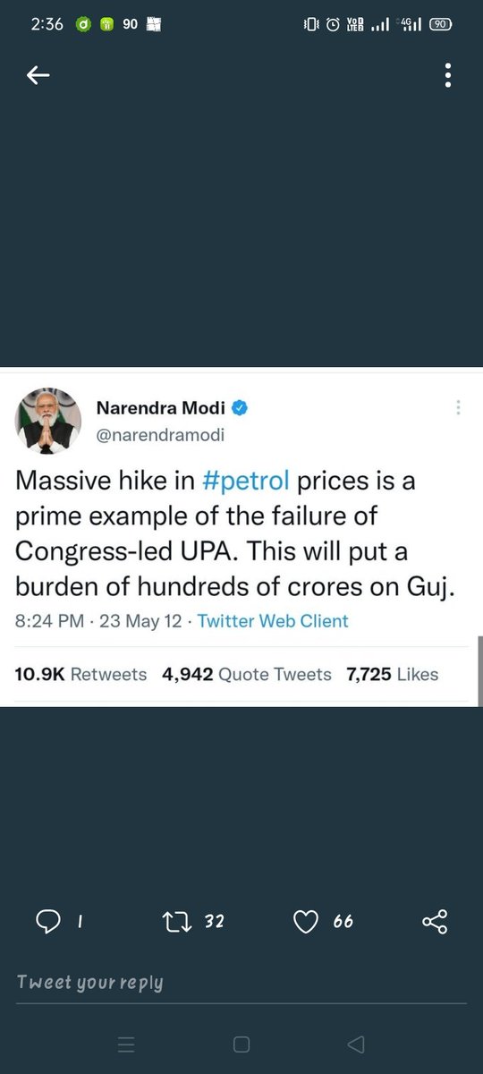KhaanShaaz's tweet photo. Since 80 paise per litre like was too much burden on common man, petrol-diesel is hiked by 40 paise per litre!
 Increase of Rs. 8.40 in 14 days.
#PetrolDieselPrice #FuelShortage #ThankYouModiJ https://t.co/ZE8WDpqzoP