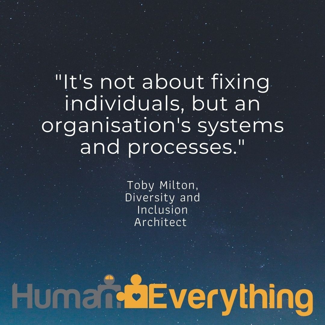 Working in HR I struggled between helping individuals AND trying to get systems/processes working. Quite often you cant do both.
Sitting back taking an overview to check processes support &amp; champion people or cause division &amp; frustration is important. 
 #people #workplaceculture