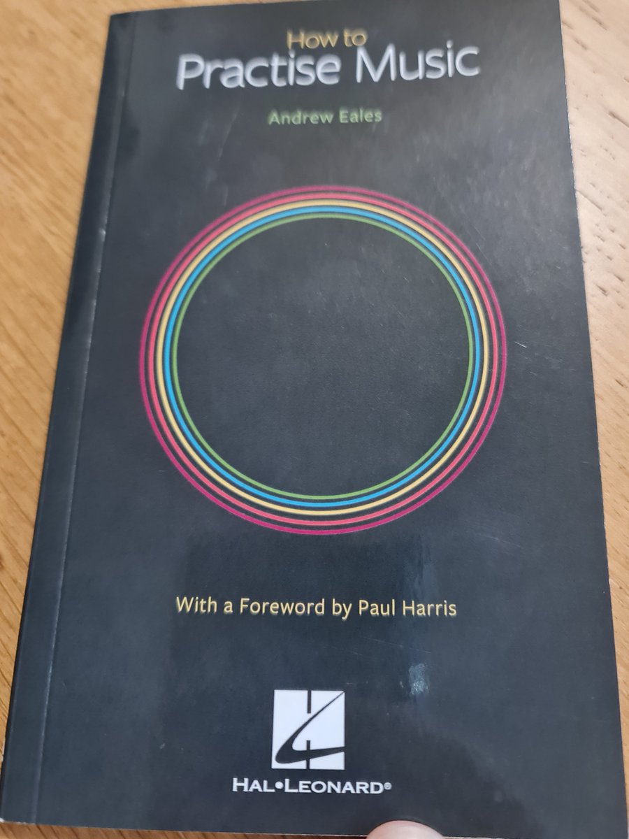 SteveSongwriter's tweet photo. Nice little handbook for the practising musician and especially for those starting out, including parents as well. #practisemusic #andreweales #halloenard https://t.co/4LkNPkIifd
