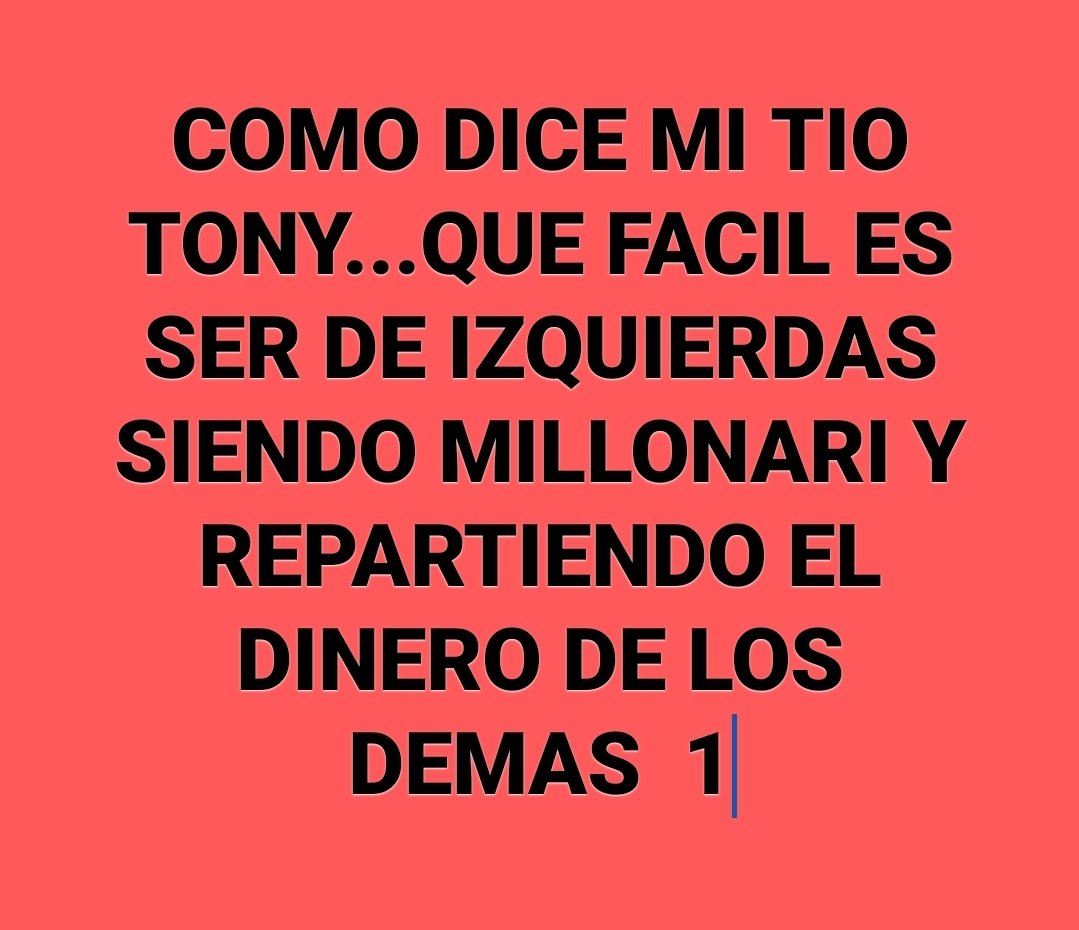 Y yo lo suscribo..grande mi Tito Tony