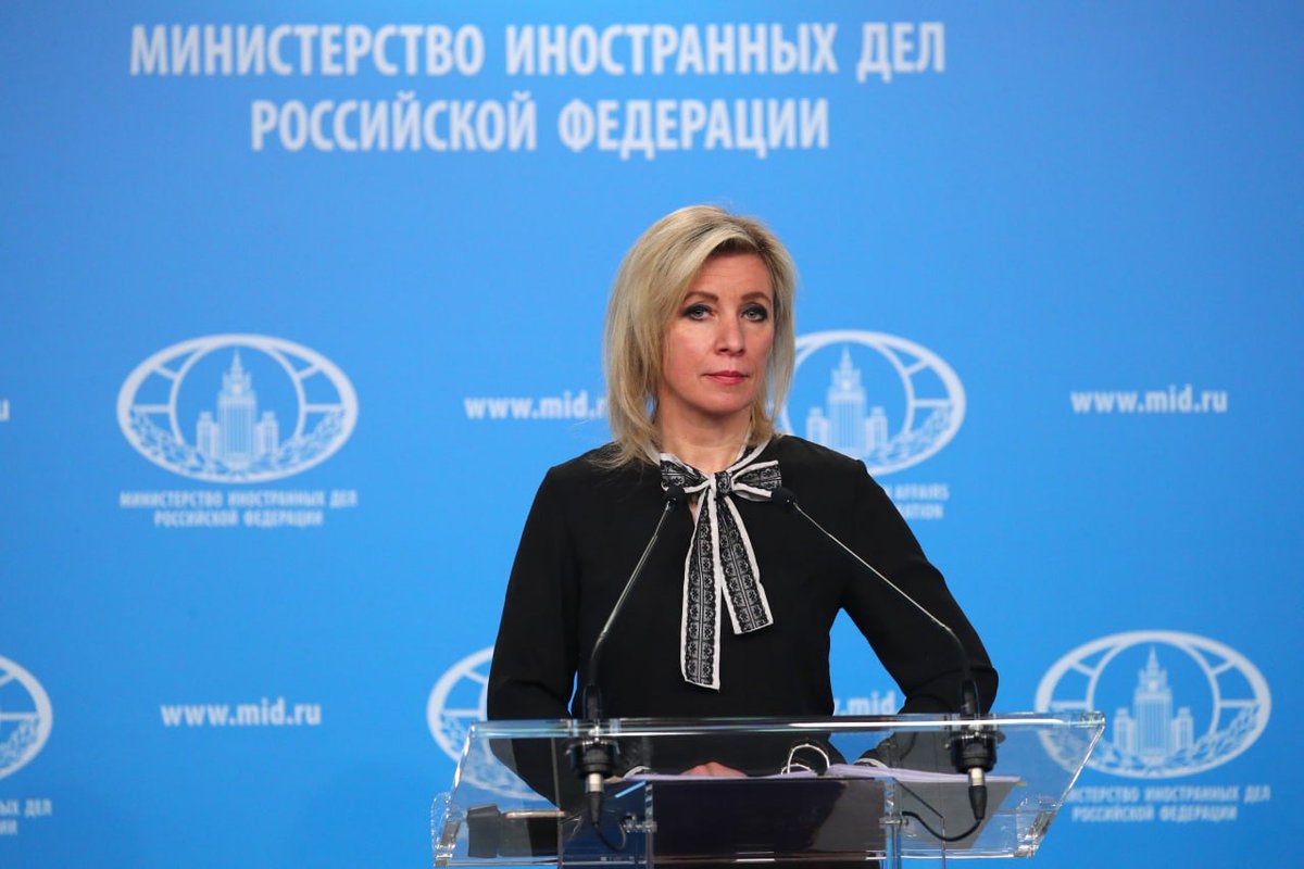 💬 #Захарова: Вчера в худших английских традициях председательствующая в СБ ООН Британия не дала согласия на проведение заседания Совбеза по ситуации в Буче. 

☝️ Россия сегодня вновь потребует созыва СБ ООН в связи с преступными провокациями украинских военных в этом городе.