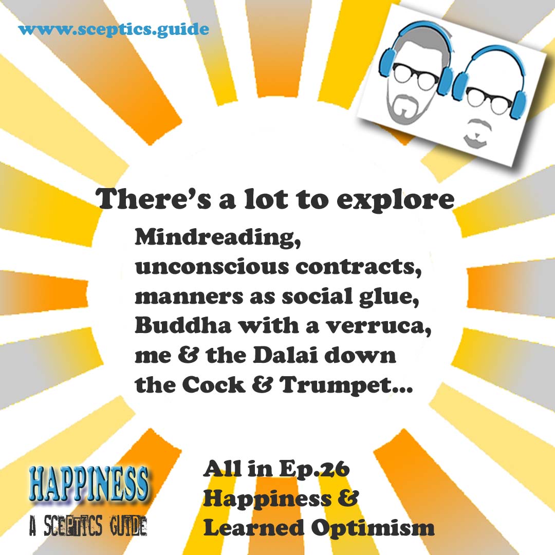 scepticsguide's tweet image. How do we fit it all in 20 minutes? Sometimes we cheat. Learn some optimism, and other stuff too in this new episode.

scepticsguide.podbean.com

#happiness #SelfCare #sceptics #psychotherapy #counselling #coaching #psychology #wellbeing #podcast #SelfHelp #PersonalGrowth #Optimism
