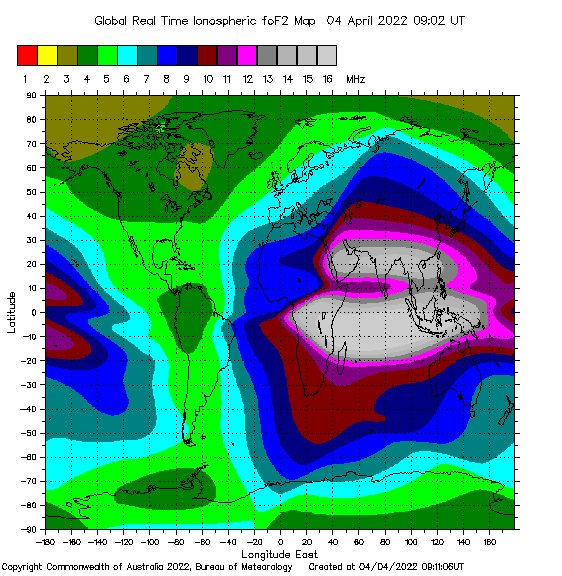 Global Optimum NVIS Frequency Map Based Upon Hourly Ionosphere Soundings via https://t.co/6WcAAthKdo #hamradio https://t.co/2cS8Wup5rc