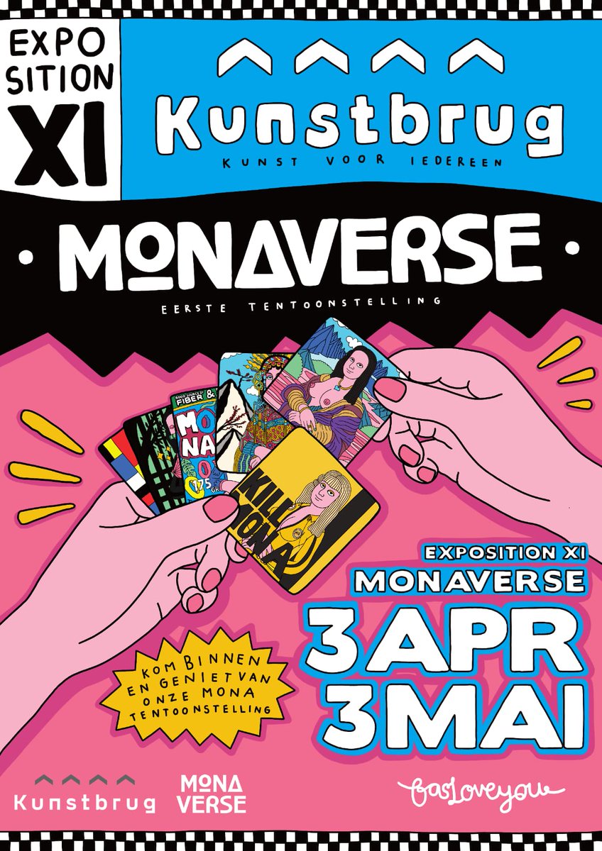 _____basloveyou's tweet photo. This is it! The time has come! visit Mona at the @Kunstbrug Physical NFT Gallery from April 3rd to May 3rd, 2022✨💙
#MonaverseNFT #Monaverse #Kunstbrug #NFTExhibition #NFTExposition https://t.co/jCDqcSySRq https://t.co/XqouHO73RO