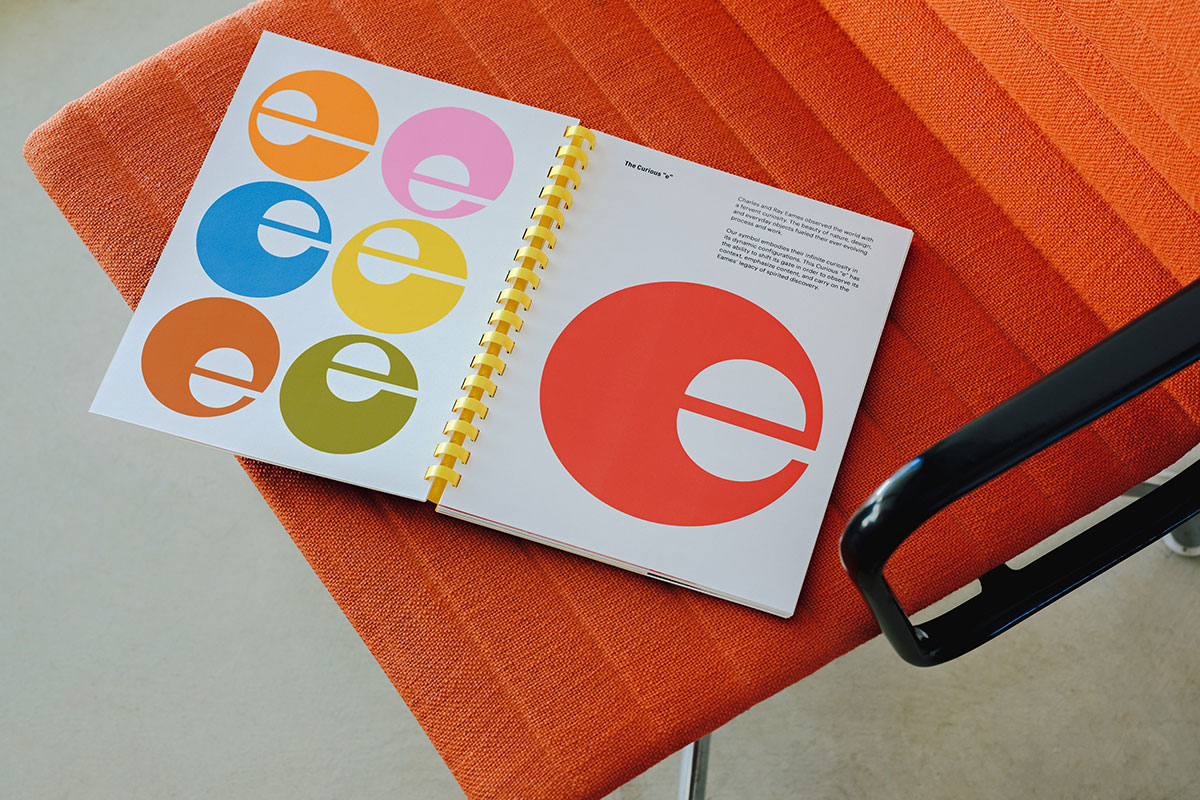 Creative Review (@creativereview) on Twitter photo The Eames Institute of Infinite Curiosity launches with a “curious e” identity by <a href="/manualcreative/">M A N U A L</a> bit.ly/3x2Ea6j The Eames Institute of Infinite Curiosity launches with a “curious e” identity by <a href="/manualcreative/">M A N U A L</a> bit.ly/3x2Ea6j