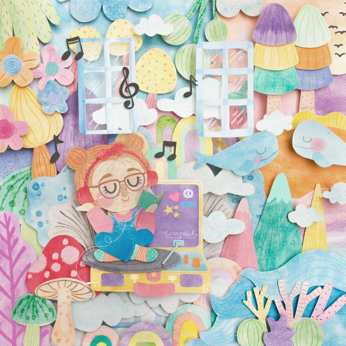 Dear earfriends, this is Endah N Rhesa “Liburan Indie” in collaboration with @WibowoAprodhita   . 
Link : tinyurl.com/LiburanIndie01 . 
23/25 editions
2,5 $xtz
Let’s go!!! 
Thank you, Bu Cemprut, for beautiful artwork!