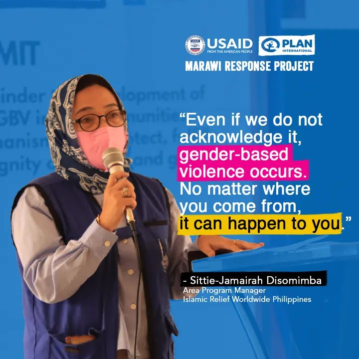 IslamicReliefPH's tweet photo. We're supporting the fight against #genderbasedviolence in the #Bangsamoro. This rapid gender assessment in #Lanao in collaboration with @planphilippines shows the challenges ahead of us, but guided by our faith, we will take action to protect women and girls in #BARMM. https://t.co/qM6VP5KqvP