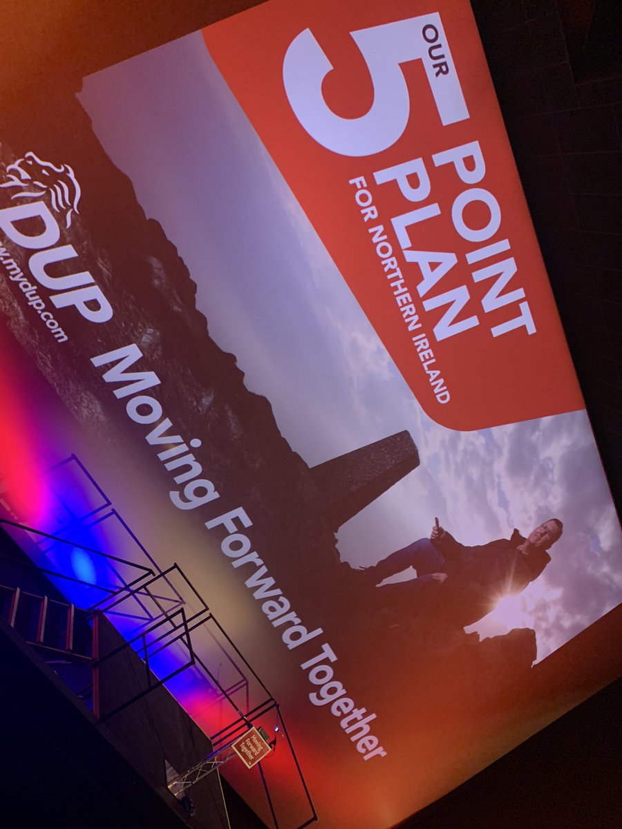 AmandaFBelfast's tweet photo. Good morning. At #DUP #AE22 launch! #fivepointplan https://t.co/qJqO3xTkX3