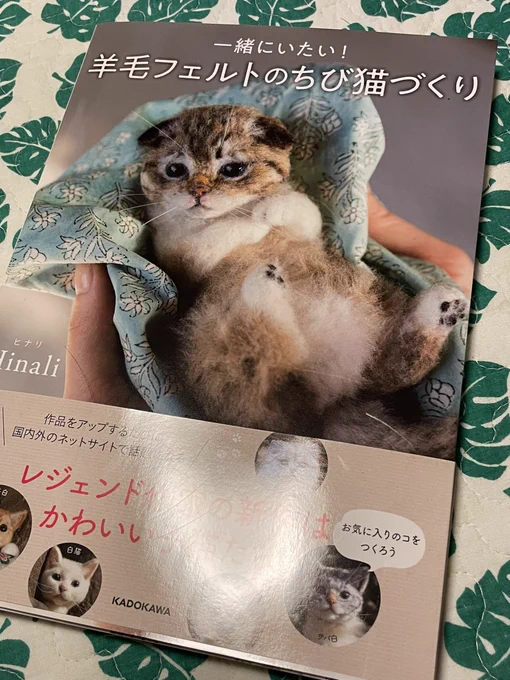 ヒナリ@hinalifelt 様の
羊毛フェルトのちび猫づくり!!
キタキターーー✧︎*。٩(ˊωˋ*)و✧︎*。
可愛すぎ… 