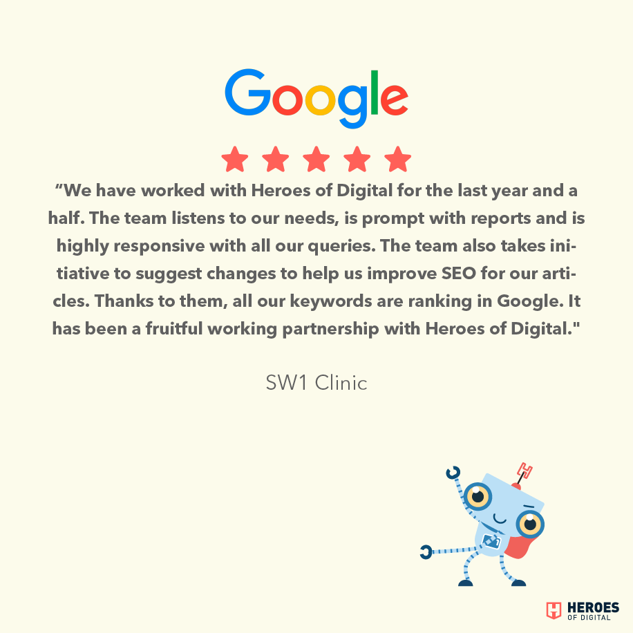 heroesofdigital's tweet photo. Why should you work with Heroes of Digital? Our client satisfaction says it all.

Let us know how we can help your business today. Visit us at https://t.co/0dxY0becuO

#digitalmarketing #digitalmarketingagency https://t.co/fRt4TD1VnQ