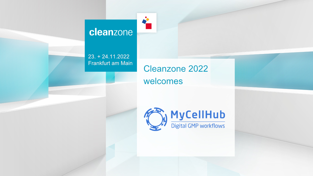 Cleanzone_FFM's tweet photo. Intelligent #cleanroom workflows: We are happy to welcome the software company @MyCellHub  for the first time at Cleanzone on 23 + 24 November 2022. #CLZ22 #cleanzone https://t.co/FlsvudPnGM