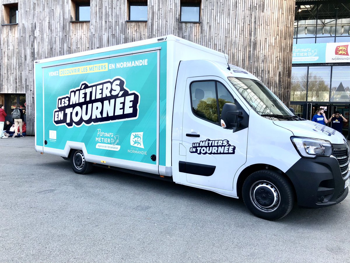 Région Normandie (@regionnormandie) on Twitter photo 🚚L'Agence régionale <a href="/OrientationNdie/">Agence Régionale de l'Orientation et des Métiers</a> repart en tournée et sera à <a href="/LH_LeHavre/">Le Havre</a> les 5 et 6 avril de 9h à 12h30 et de 13h30 à 17h, quai Frissard <a href="/FrenchTech_LH/">French Tech Le Havre Normandy</a>.
🧑🔬De nombreux pros viennent à votre rencontre !
Retrouvez toutes les escales de la Léo-mobile ➡️parcours-metier.normandie.fr/agence-metiers… 🚚L'Agence régionale <a href="/OrientationNdie/">Agence Régionale de l'Orientation et des Métiers</a> repart en tournée et sera à <a href="/LH_LeHavre/">Le Havre</a> les 5 et 6 avril de 9h à 12h30 et de 13h30 à 17h, quai Frissard <a href="/FrenchTech_LH/">French Tech Le Havre Normandy</a>.
🧑🔬De nombreux pros viennent à votre rencontre !
Retrouvez toutes les escales de la Léo-mobile ➡️parcours-metier.normandie.fr/agence-metiers…