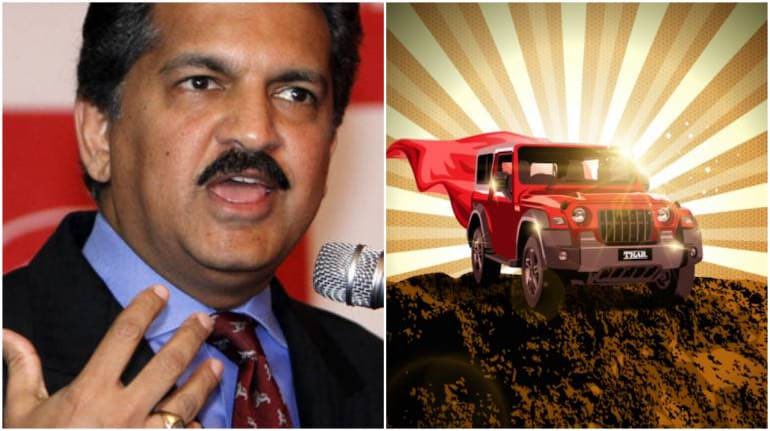 CryptooIndia's tweet photo. Mahindra Thar NFT sells for record Rs. 11 lakh, Anand Mahindra says 'almost as expensive as buying the real one' https://t.co/6bvVvtKgaA
