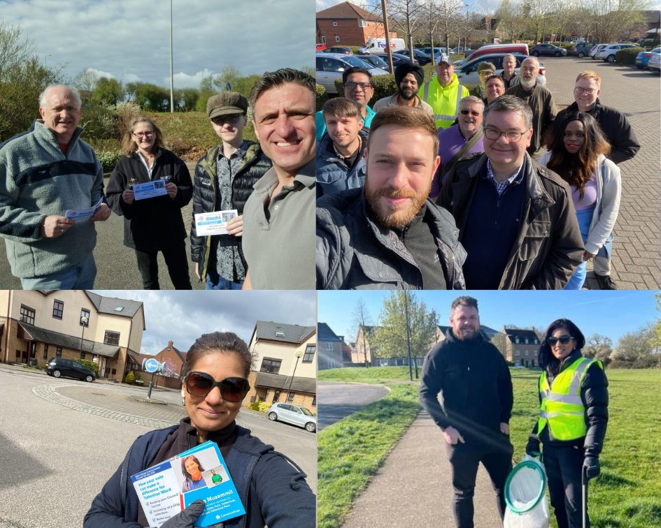 MKConservatives's tweet photo. With nearly a month to go until the local elections, we've been hard at work over the weekend letting residents know about our plans for a #CommonSenseCouncil!
#VoteConservative on May 5 https://t.co/JIaK2Mmmmp