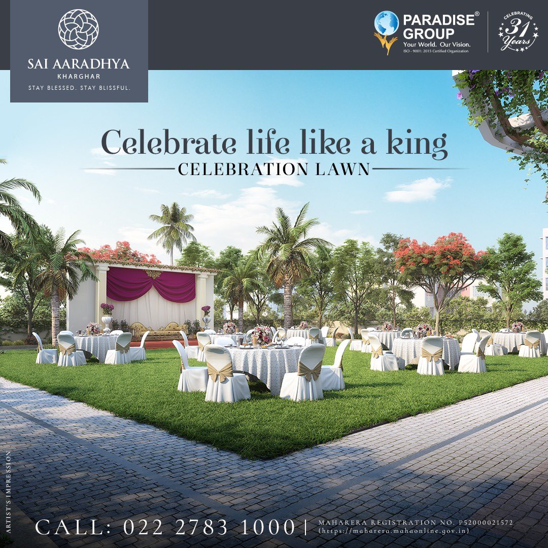 paradisegroupnm's tweet photo. Sai Aaradhya - Kharghar offers the ultimate destination to celebrate life.
MAHARERA REGISTRATION NO. P52000021572
For any further details, reach out to us on 022-27831000
#paradisegroup #leadingbuilder #kharghar #luxurylifestyle https://t.co/DqKzmt7bVC