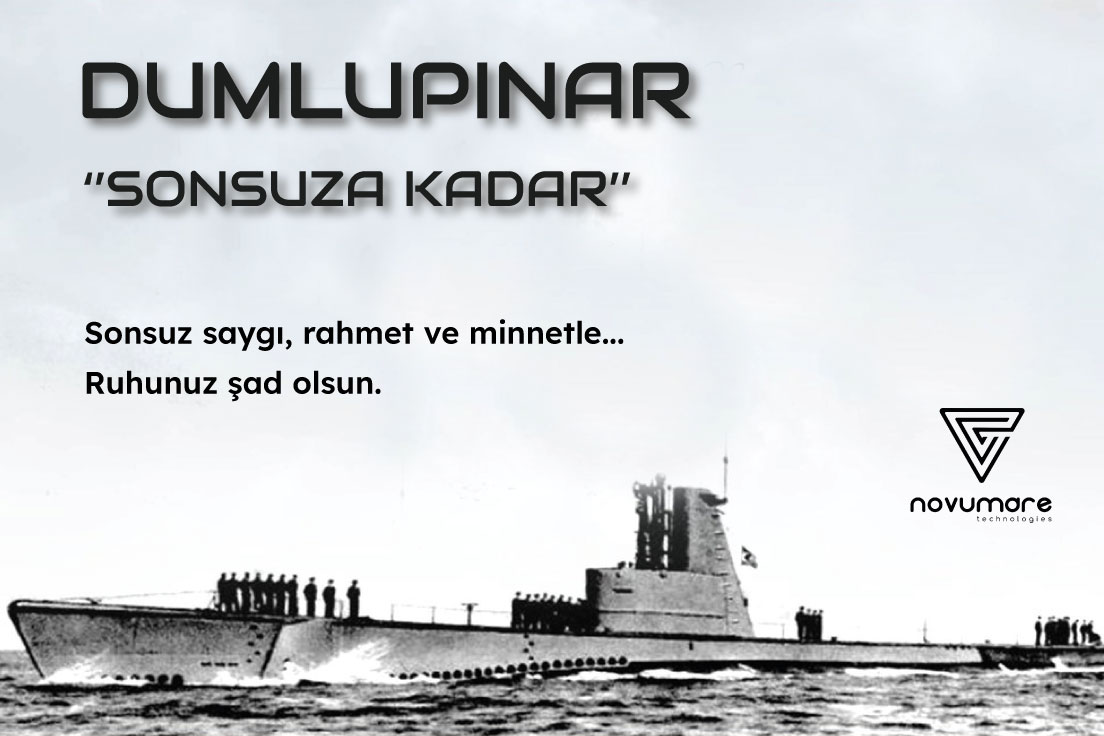 novumare's tweet photo. Bugün, Dumlupınar Denizaltımızda 81 kahraman denizcimizin Çanakkale'nin maviliklerinde ''sonsuza kadar'' sürecek olan uykularına daldığı gün.

Sonsuz saygı, rahmet ve minnetle...
Ruhunuz şad olsun.
#Dumlupınar #NovumareTechnologies https://t.co/Ww3Ku7cYCc