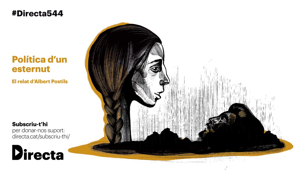 La_Directa's tweet photo. #EXPRESSIONS | "Aquell joc no estava fet per a algú com Martina Silova. Segurament, per això va escriure el seu nom a la llista de participants a contracor"
✍️ Un relat d'@AlbertPostils
🖌️ Mimi Isasmendi
▶️ https://t.co/DFXX53zmxV
#Directa544
#MALALLETRA https://t.co/V4UYutYxtw