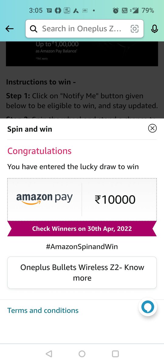 falgunsoni30's tweet photo. @amazonIN, @oneplus_india  #OneplusBulletsWirelessZ2 #BeyondBassic https://t.co/RcVMVo7m7x