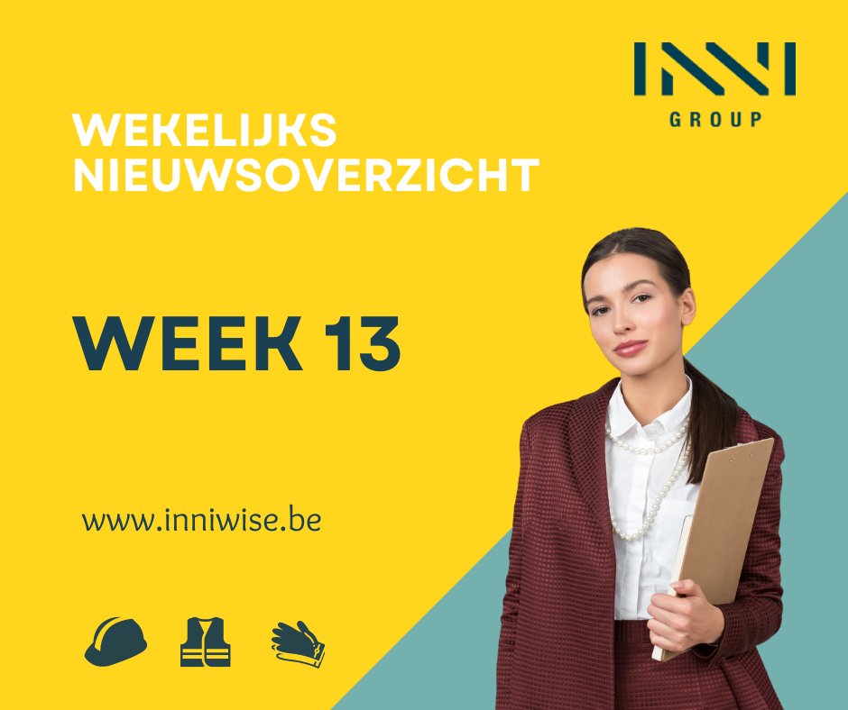 Een nieuwe week = een nieuw wekelijks overzicht op INNIwise.be!

De hoofdpunten van deze week en de nieuwe praktijkdocumenten ontdek je hier: lnkd.in/eFG623Me

#innipublishers #inniwise #nieuws #week13 #wetswijziging
