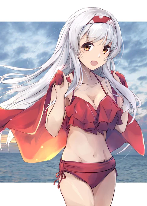水着翔鶴 #艦これ 