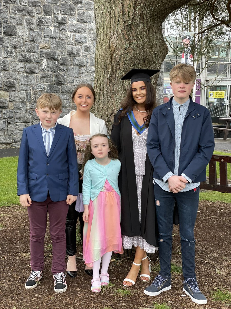 fleming_pat's tweet photo. Proud day. Blaithin receiving her Master’s Degree from NUIG. #proundDad https://t.co/jA9ZZhLbsj