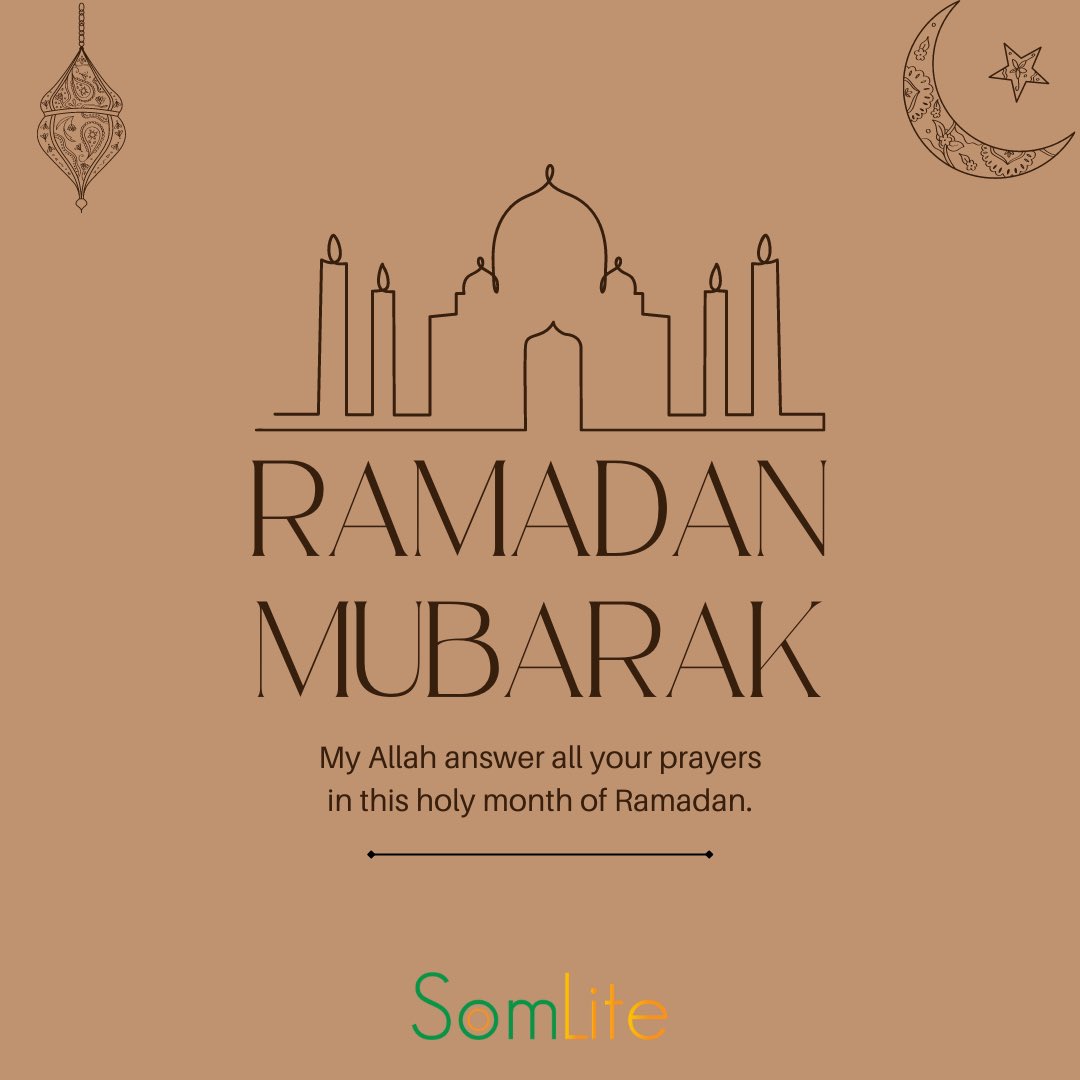 SomLite's tweet photo. Ramadaan kareem to all Muslims around the world. 🌙 https://t.co/nbBTMGGm8C