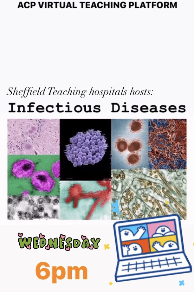 ACPvtp's tweet photo. Lots on this week βοΈ Sheffield hosts Infectious Diseases teaching and Rotherham hosts CXR interpretation π©Ί #acp #acpteaching #acpvtcollab #advancedpracticecpd @TRFTHANTEAM @SheffieldHosp https://t.co/BM5zuKnRMW