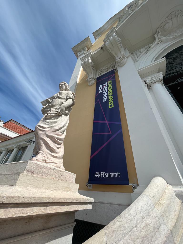 👋🏻 Metara says hi from Lisbon !

The Non Fungible Conference is a 2-day event filled with talks, panels, workshops and experiences that brings together artists, projects, platforms, collectors and investors from the global NFT community.

More to come, stay tuned 🚀