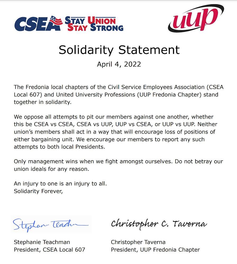 UUP Fredonia Chapter tweet media