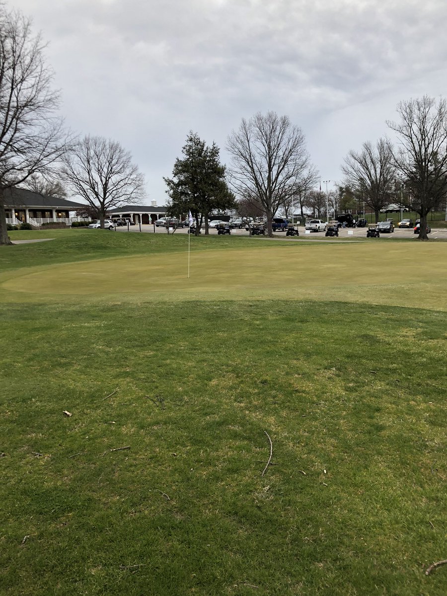 UniversityTurf's tweet image. A Beautiful morning for the @EKUWGolf 2022 EKU Colonel Classic,