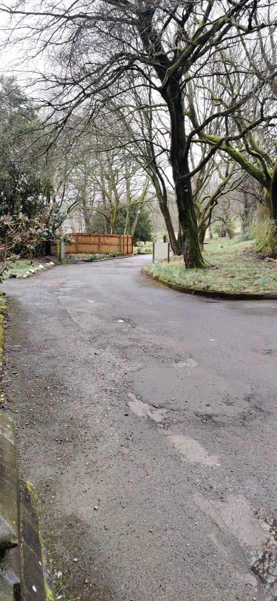 Arrived safely at Robinwood just waiting for the walkers to arrive.