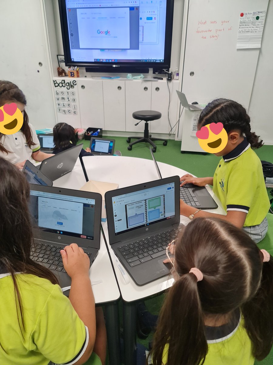 teacherMsAn's tweet photo. ...we are learning to use #jamboard to complete our weekly reflections*
#stage1 #year1 #year2 #google #chromebooks #technology #learningreflections #lifelonglearning #lifelonglearners #excitedforthisjourney https://t.co/0IQz9SbCfV