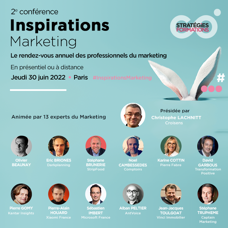 StratFormations's tweet photo. 📣 Inspirations Marketing I C’est 13 experts du marketing qui partageront avec vous leurs visions, retours d’expériences et bonnes pratiques de ce que sera le marketing de demain !
Rendez-vous jeudi 30 juin à Paris et à distance pour les rencontrer !
https://t.co/wyGryliRg3 https://t.co/xbrKCZTWhD