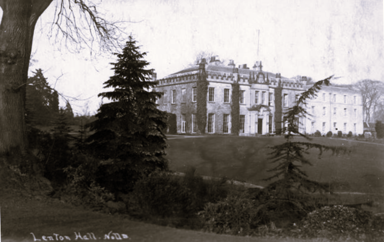 Lenton Hall, built for John Wright, now part of the University of Nottingham after being given for that use by the owner of Boots chemists early in the 20th Century.