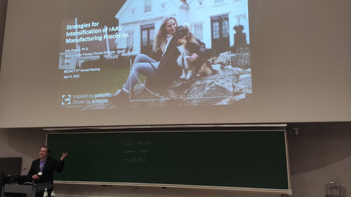 Part 2 of our gene therapy session is continuing with #kylezingaro from #ucb.
#BELSACT2022