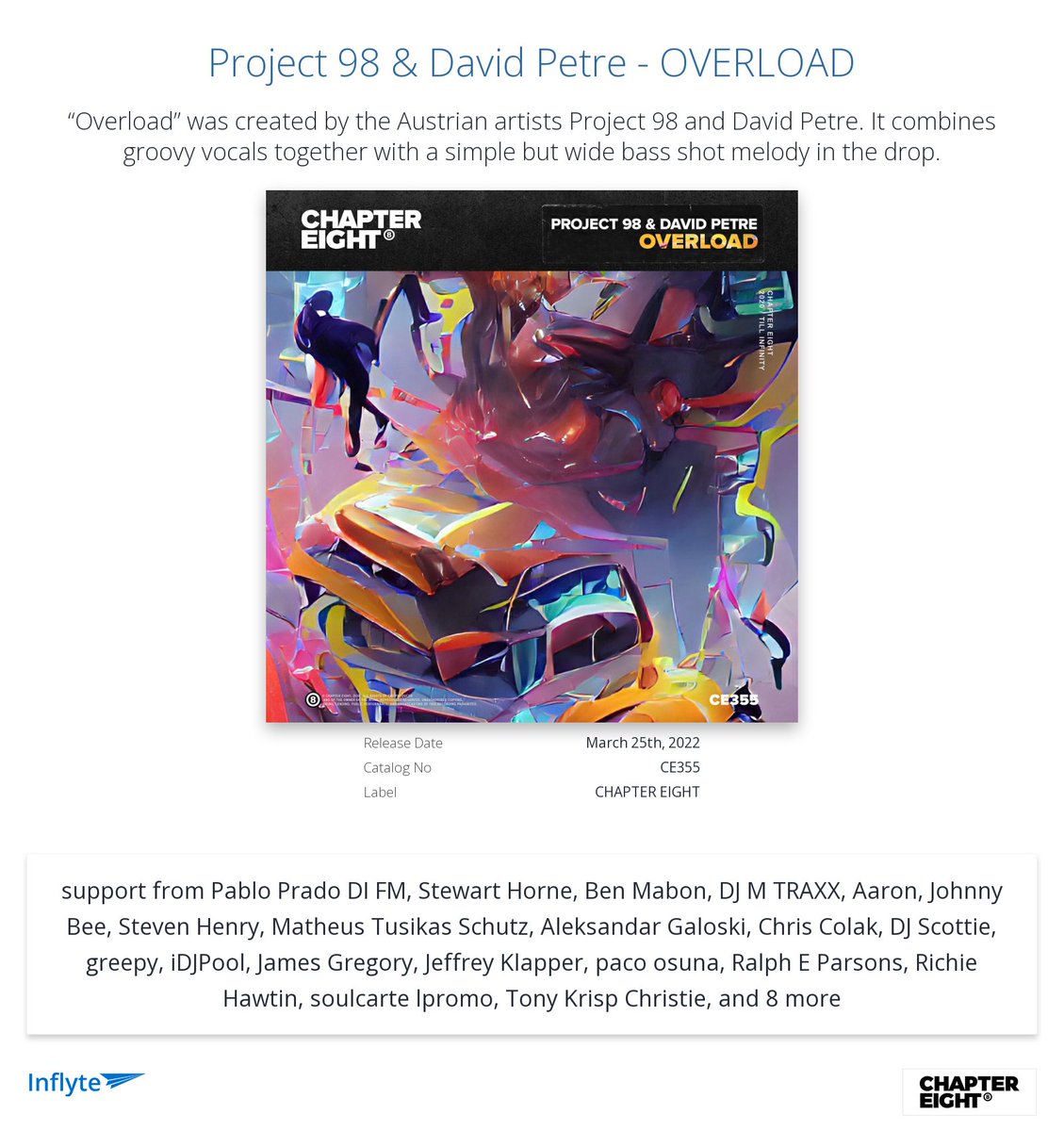 CHAPTER EIGHT (@chaptereightrec) on Twitter photo Cheers <a href="/thevaliantkings/">Valiant Kings</a> for the review "Really nice work - would do well on radio!"
inflyteapp.com/r/4rf53u Cheers <a href="/thevaliantkings/">Valiant Kings</a> for the review "Really nice work - would do well on radio!"
inflyteapp.com/r/4rf53u