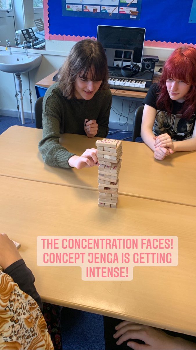 National 5 revision is well under way! Concept Jenga was super tense, very proud of the knowledge 📚<a href="/ClevedenSec42/">Cleveden Secondary School</a>