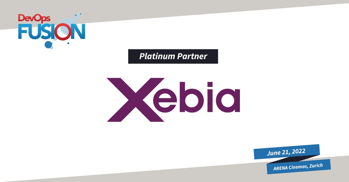 DevOpsFusion's tweet image. Happy and proud to welcome Xebia – Global Consultancy in Digital Transformation – as a Platinum Sponsor to this year’s edition of DevOps Fusion. Meet them in Zurich on June 21st. For more information about our partners, check out bit.ly/3qNjj2Z
#DevOps #DOF