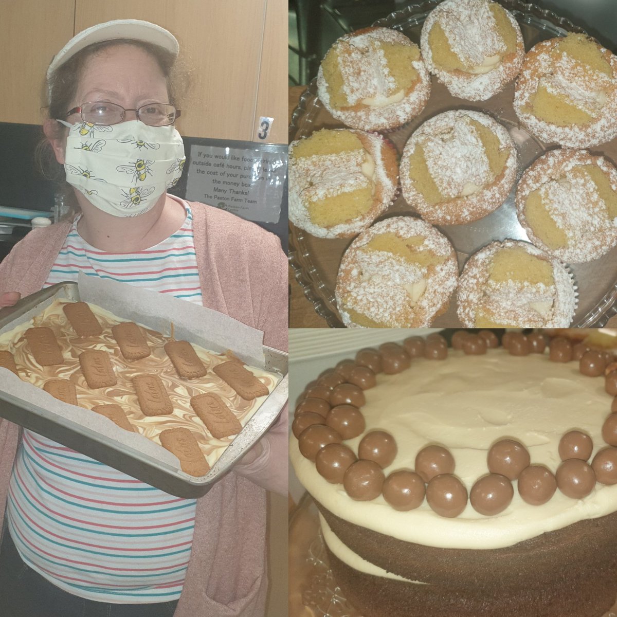 Look at the glorious things our wonderful Mel has in store for you this week!
Yummy Biscoff flapjacks, butterfly cakes, &amp; a Malteser cake too!
What more could you honestly want?
Open 9.30am to 1.30pm , head on down for some yumminess! #Peterborough #Community #Charity #Cake #Cafe